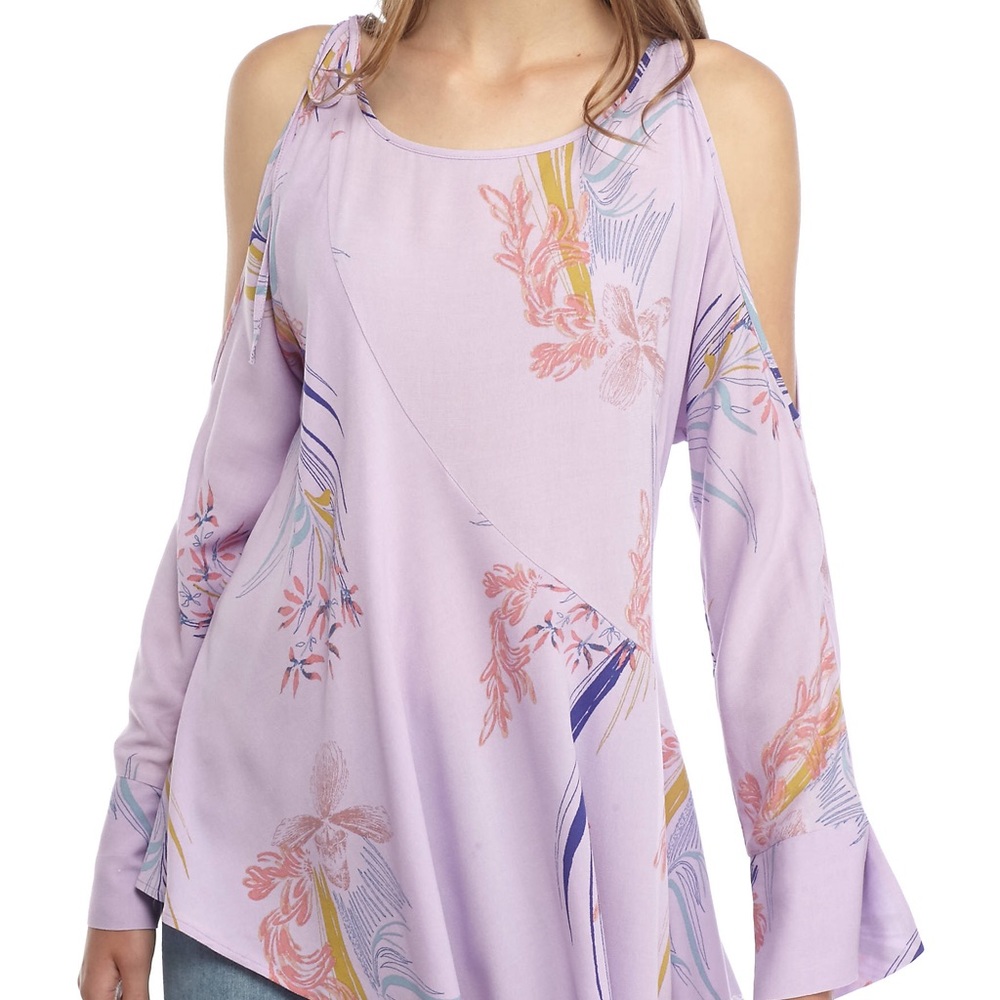 NWT Free People Clear Skies Cold Shoulder Tunic